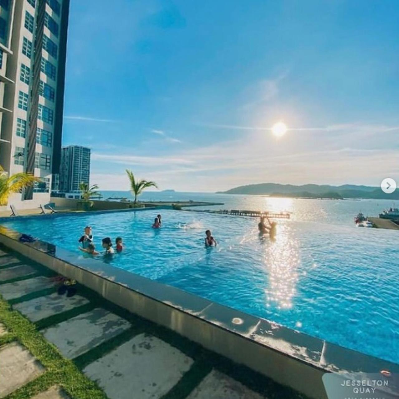 Mango House2-Seaview,Wifi,Swimmingpool,Gym-Jq Apartment Kota Kinabalu Bagian luar foto