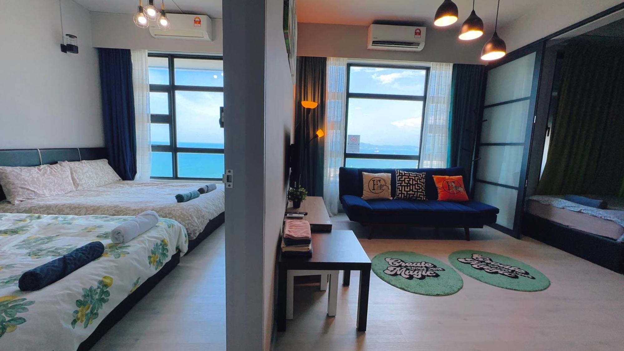 Mango House2-Seaview,Wifi,Swimmingpool,Gym-Jq Apartment Kota Kinabalu Bagian luar foto